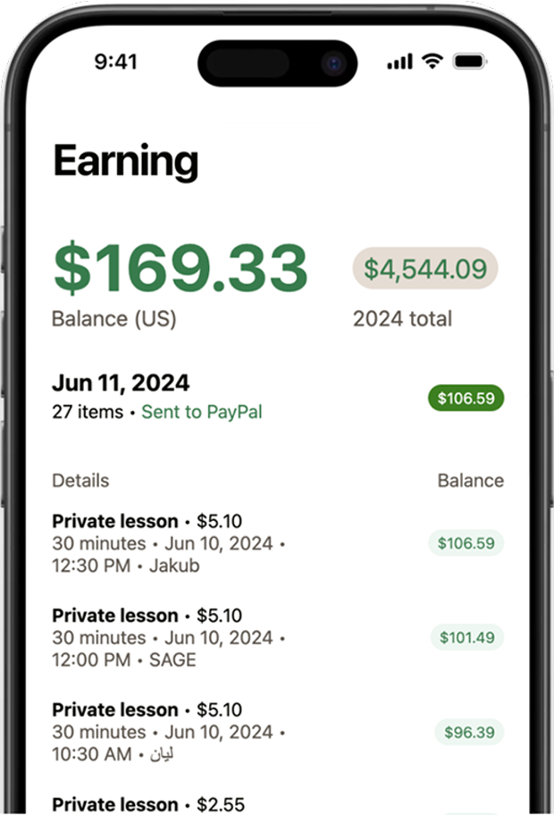 Earning